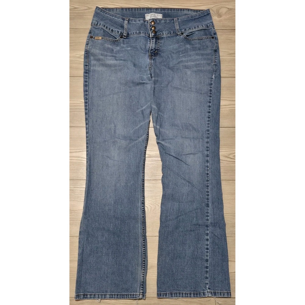 Levi's Signature Stretch Jeans Misses Size 12‎ Blue Levis Womens 34x31